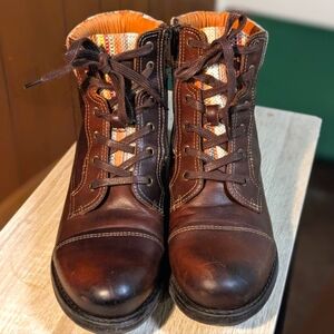 Taos Captain Leather Boots- Woman's 8-8.5
